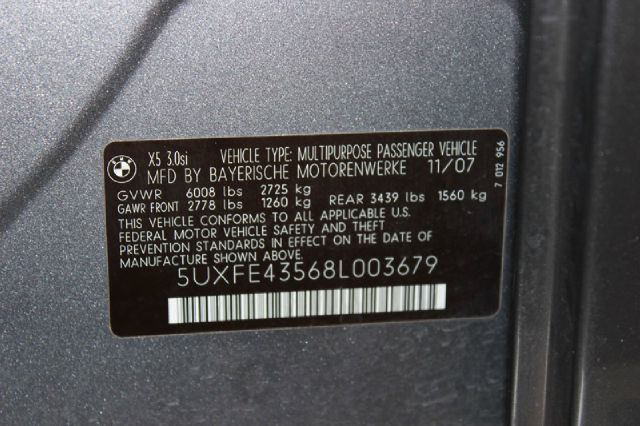 2008 BMW X5 3.0si AWD