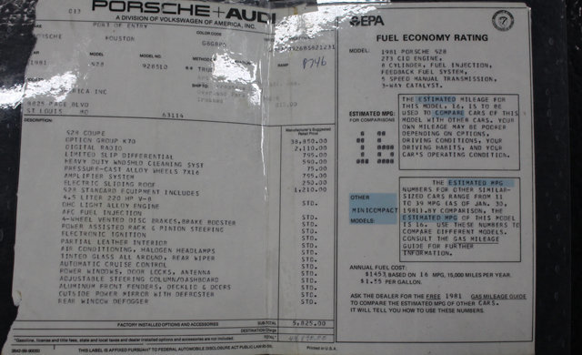 1981 Porsche 928